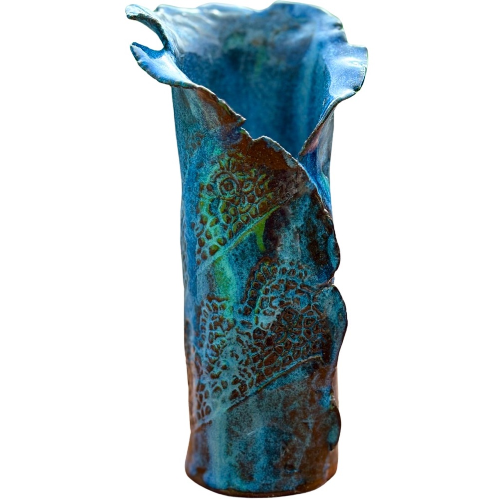 Vintage studio pottery vase